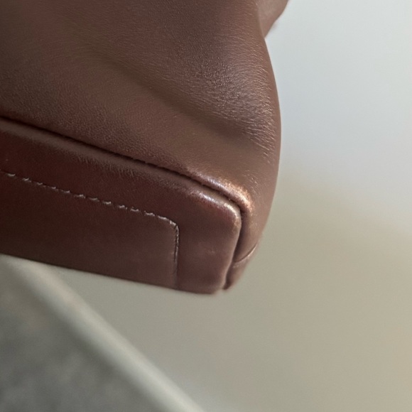 HOLD Coach Vintage Legacy West Shoulder Flap Bag 2001 Mahogany 9828 Costa Rica - Picture 10 of 16